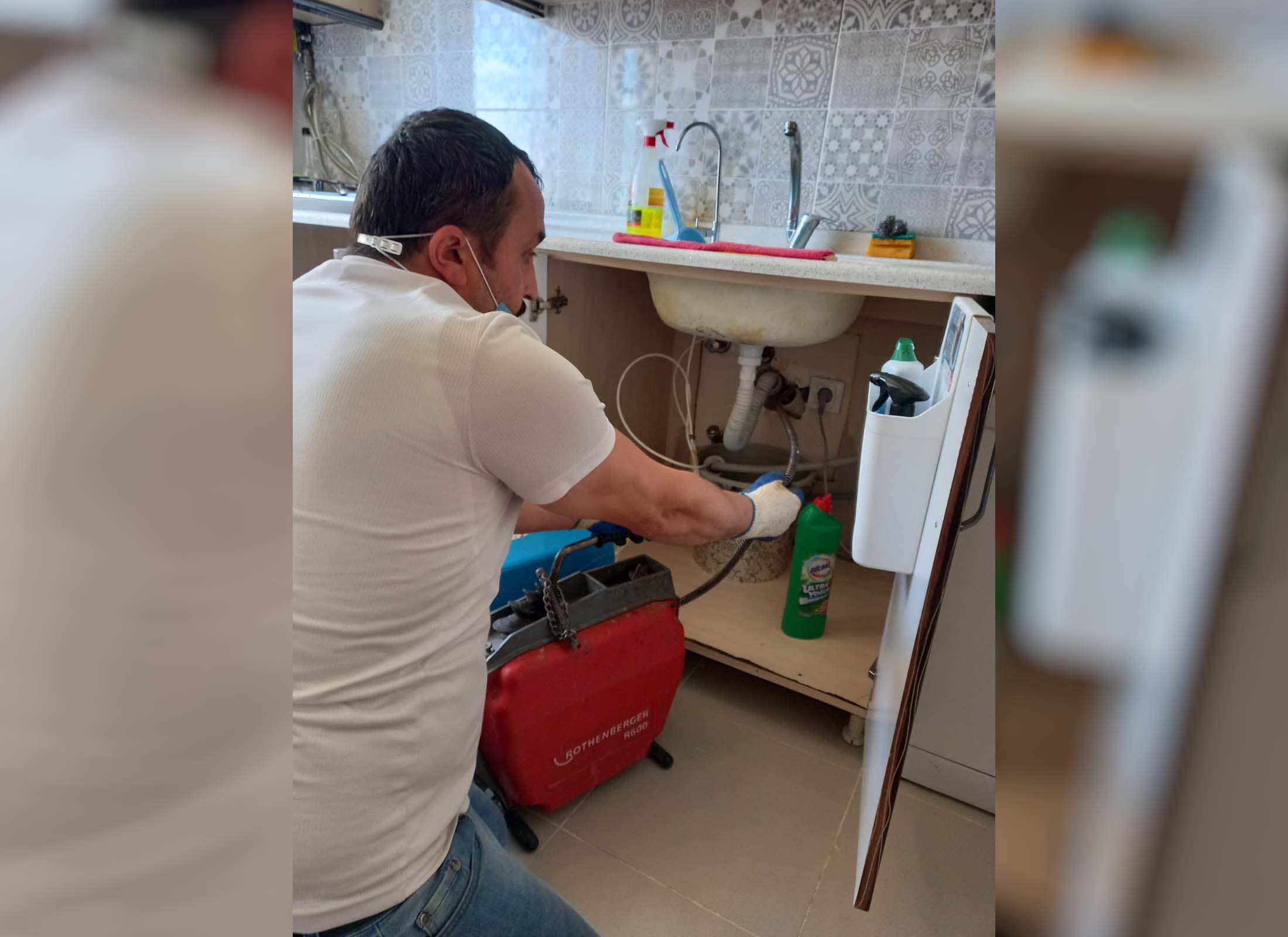 Lavabo tıkanıklığı açma hizmeti