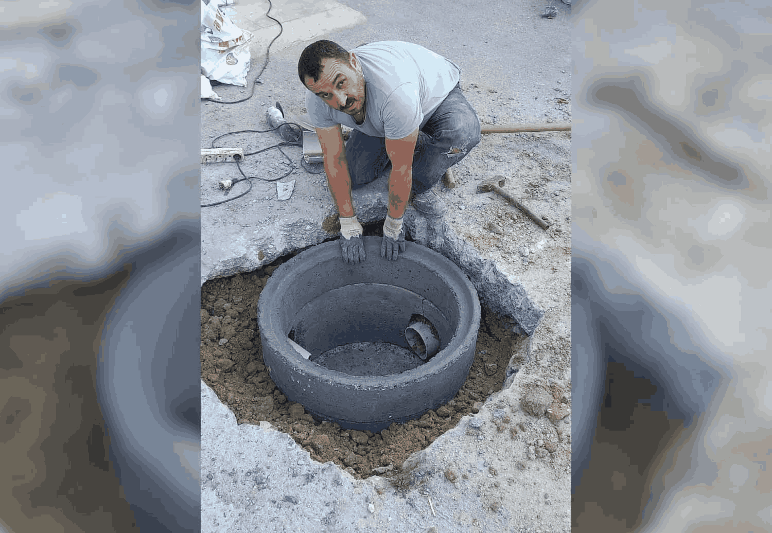 Sıfırdan profesyonel logar inşaatı ve altyapı çalışması